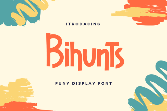 Bihunts: A Playful Display Font That Delivers Personality at a Glance