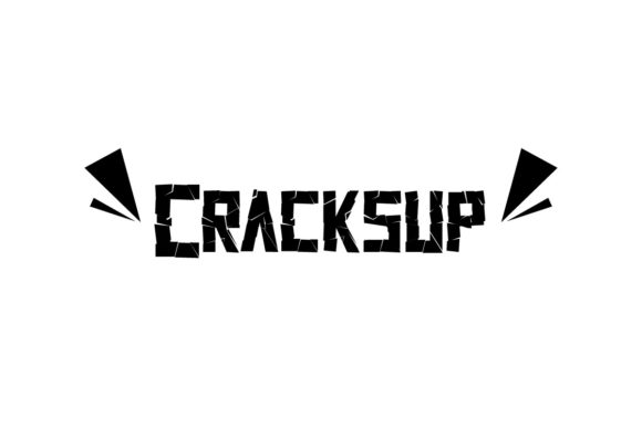 Cracksup: A Techno Display Font for Scroll-Stopping Campaigns
