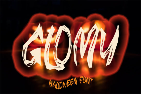 Glomy: A Creepy-Styled Display Font That Adds Grit to Brand Identity