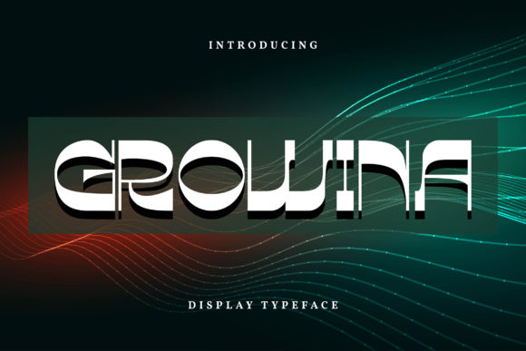 Growina: A Display Font That Makes Your Headlines Unmissable