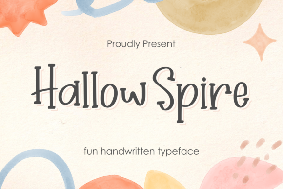 Hallow Spire: A Handwritten Display Font That Builds Brand Trust