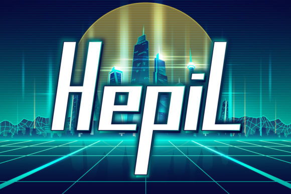 Hepil: A Bold Display Font for Editorial Impact