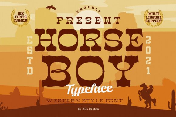Horse Boy: A Playful Display Font for Authentic Branding