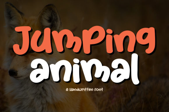 Jumping Animal: A Playful Display Font That Makes Your Brand Feel Real