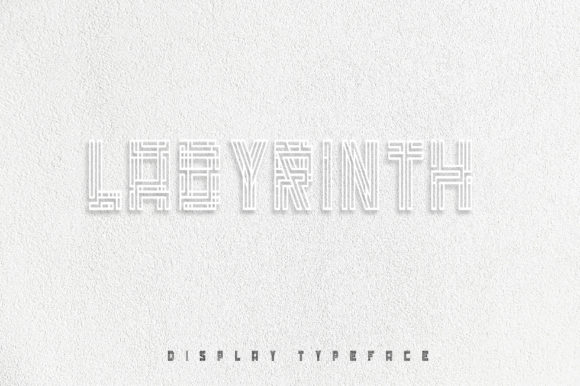 Labyrinth: A Standout Display Font for Digital Branding