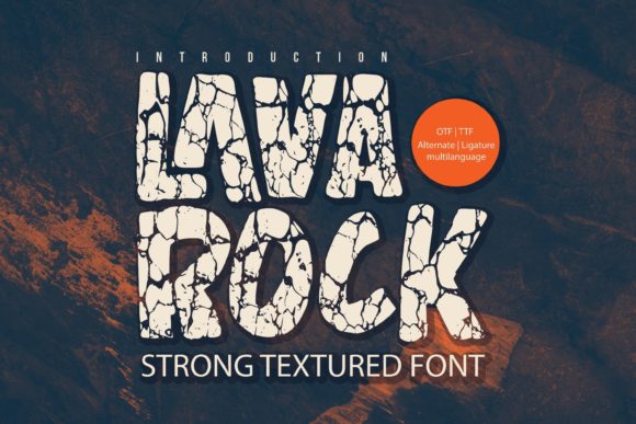 Lavarock: A Bold Display Font for Modern Web Design