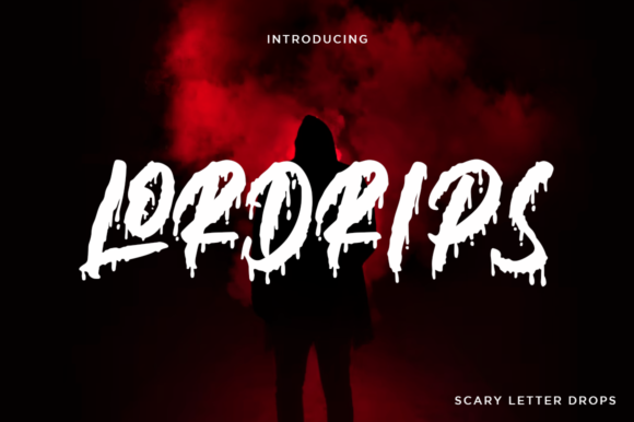 Lordrips: A Spooky Display Font That Grabs Attention