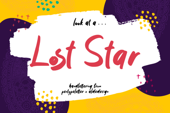 Lost Star: A Display Font That Adds Warmth to Campaign Headlines