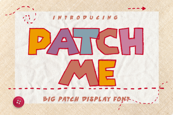 Patch Me: A Playful Display Font That Feels Like a Smile
