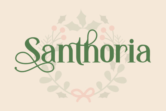 Santhoria: A Display Font with Real Personality