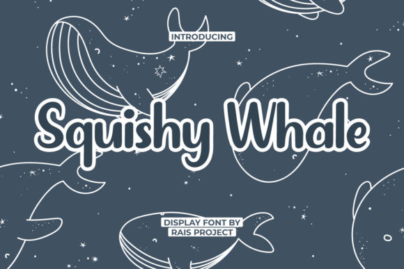 Squishy Whale: A Playful Display Font for Scroll-Stopping Campaigns