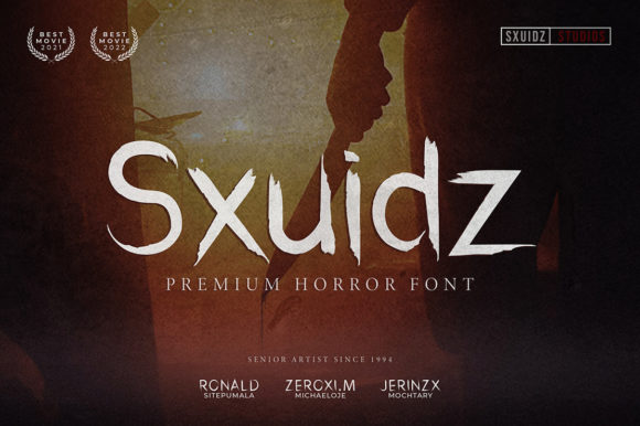 Sxuidz: A Display Font That Cuts Through the Feed