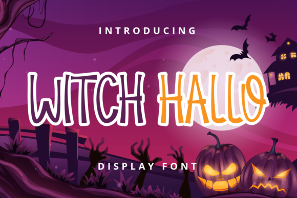 Witch Hallo: A Playful, Spooky Display Font That Delivers